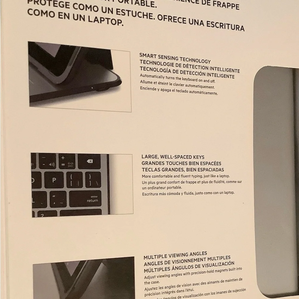 Brand New Belkin QODE Ultimate Keyboard Case iPad Air 1st Gen - original packing